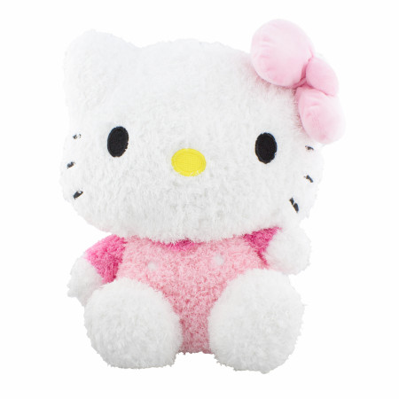 Hello Kitty Pink Bow Fuzzy Weighted Pillow Buddy